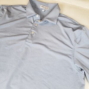 Peter Millar Men's Large Summer Comfort Polo Shirt Golf Spring Summer Beach
